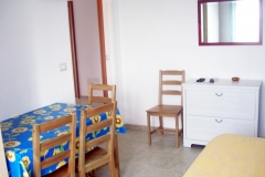 Particolare dell'interno della stanza
